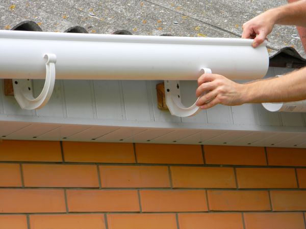 Half Round Gutter Installation in Morganton