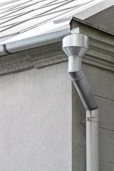Galvanized Gutter Installation in Morganton
