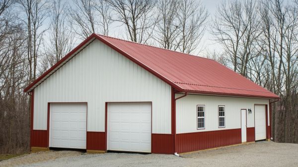 Barn Downspout Repair in Morganton