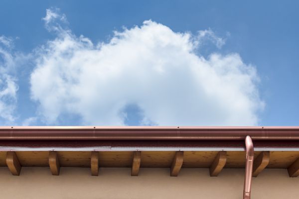 Copper Gutter Installation in Morganton