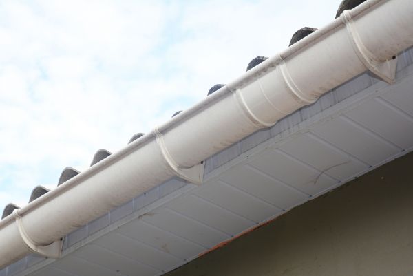 Plastic Gutter Installation in Morganton