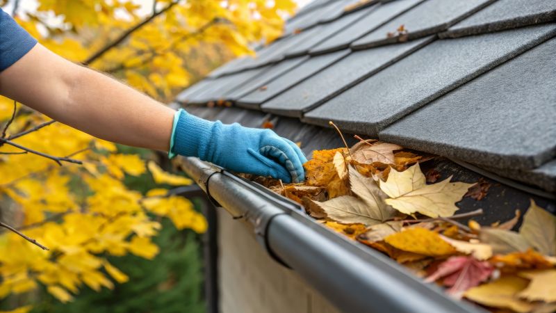 Fall Gutter Clearing